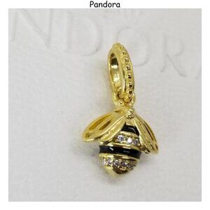 PANDORA Shine Queen Bee Pendant Charm